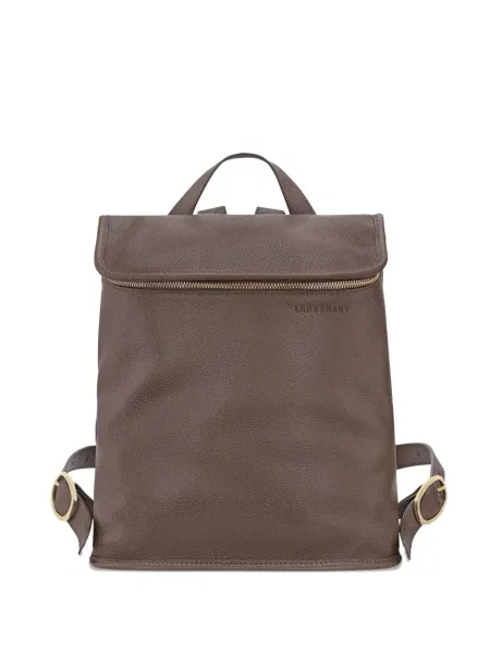 Rucsac Longchamp din piele maro