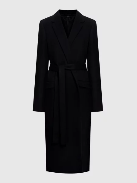 Пальто з вовни Tom Ford чорне