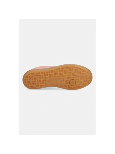 Sneakersy Lacoste zamszowe różowe