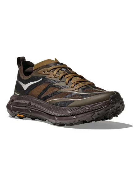Buty HOKA Mafate Speed 4 Lite tree bark cast iron brązowe