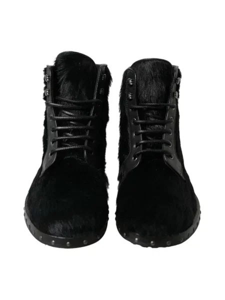 Buty do kostki Dolce And Gabbana czarne