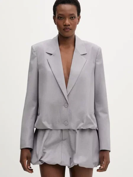 Isabelle Blanche Suknjič kompleta z viskozo siva