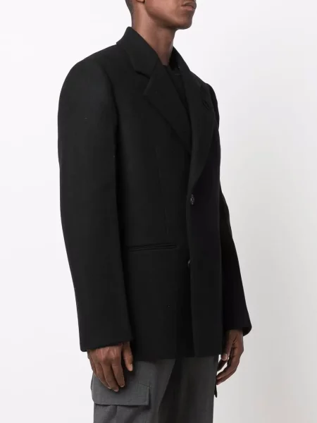 Krótki płaszcz Off-white biały