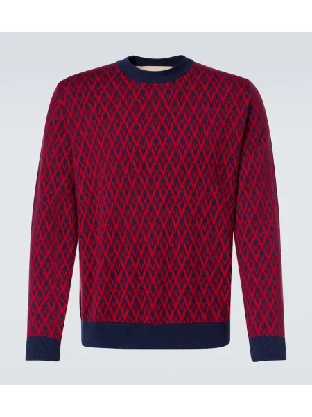 Pulover Valentino de lână albastru