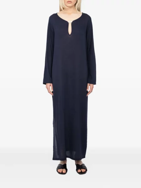 Костюм макси рокля Zadig&voltaire синьо