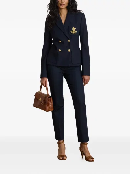 Pantaloni Lauren Ralph Lauren albastru