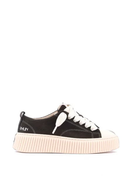 Sneakerși Rhun din piele de căprioară maro