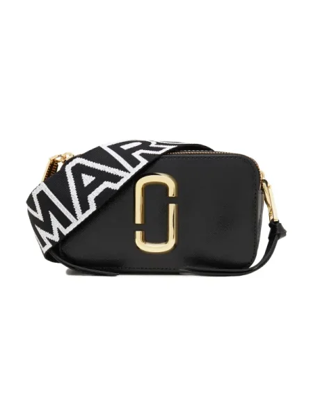 Bőr bőr táska Marc Jacobs fekete