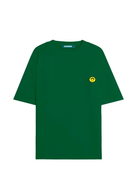 Тениска Barrow с кръгло деколте зелено