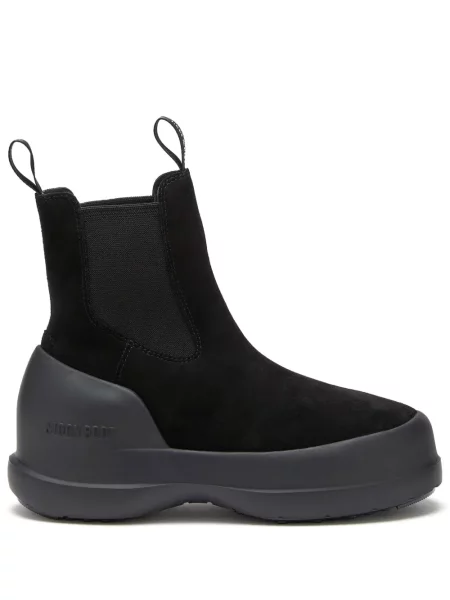 Botine Moon Boot cu imagine negru