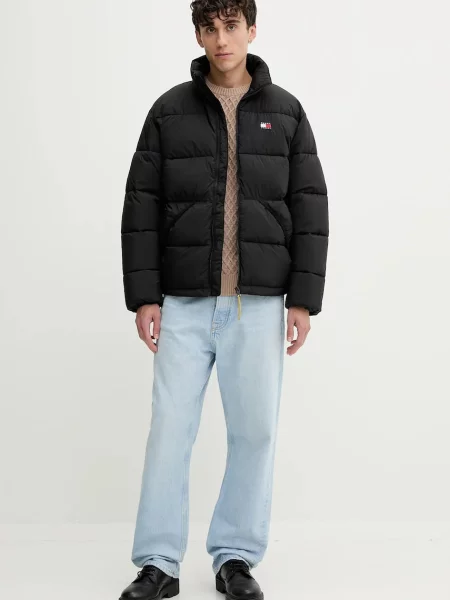 Tommy Jeans geacă negru