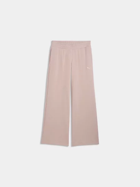 Спортивні штани PUMA Ess Wide Leg Pant комбінований верх бежевий