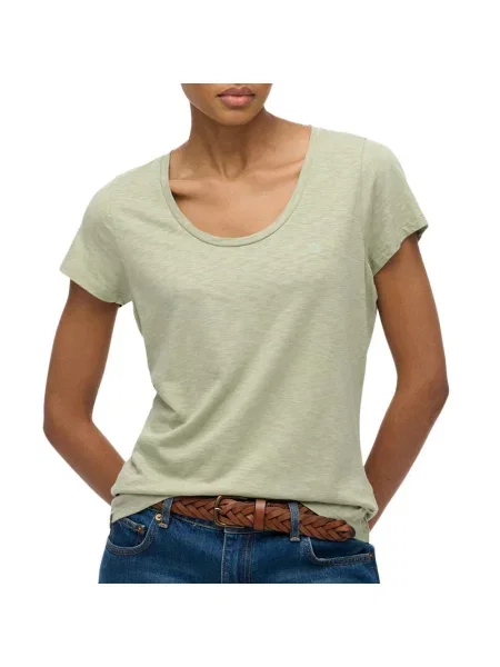 T-shirt Superdry Studios Scoop zielony