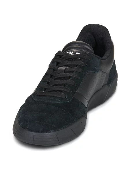 Pantofi Polo Ralph Lauren din dantelă negru