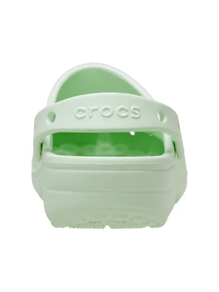 Pantofi Crocs cu model floral clasici verde