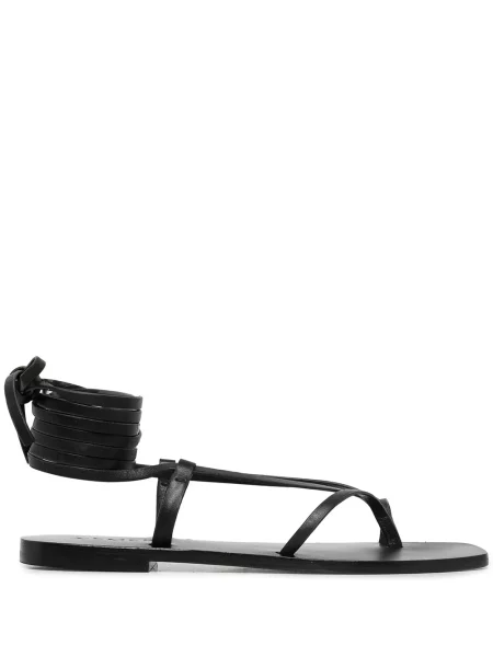 Sandale A.emery din piele plic negru