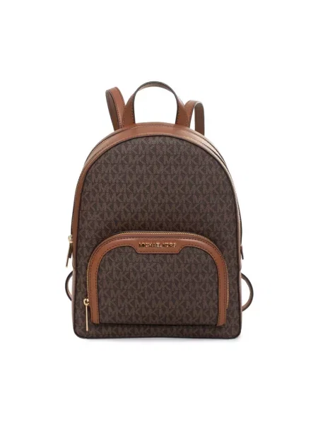 Plecak Michael Kors z nadrukiem brązowy