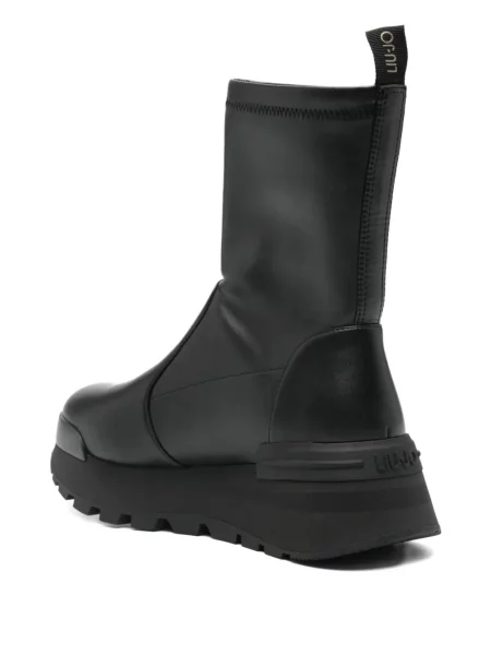 Botine Liu Jo cu platformă negru