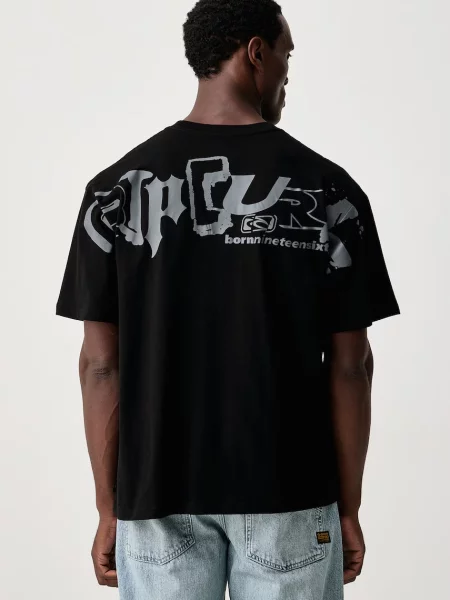 Rip Curl tričko ARCHIVE SKULL černé