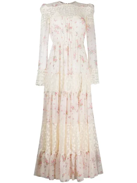 Костюм вечерна рокля Philosophy Di Lorenzo Serafini на цветя