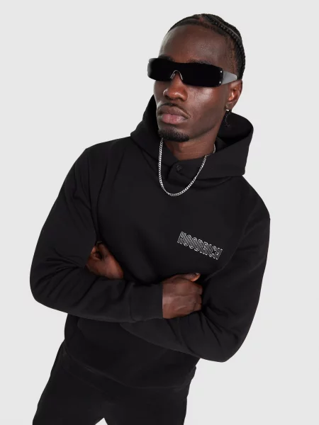 Hoodrich Bluza Z Kapturem Chromatic czarna