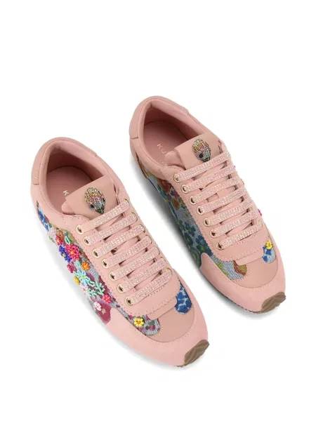 Φλοράλ sneakers Kurt Geiger London με σχέδιο ροζ