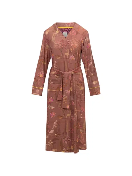 Halat Pip Studio cu model floral cu imagine roz