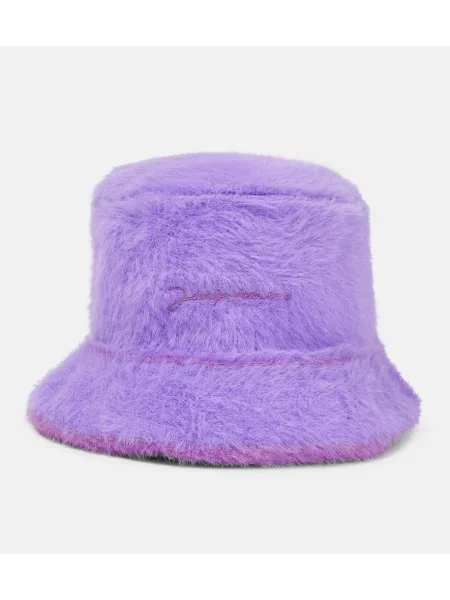 Šešir Jacquemus ljubičasta