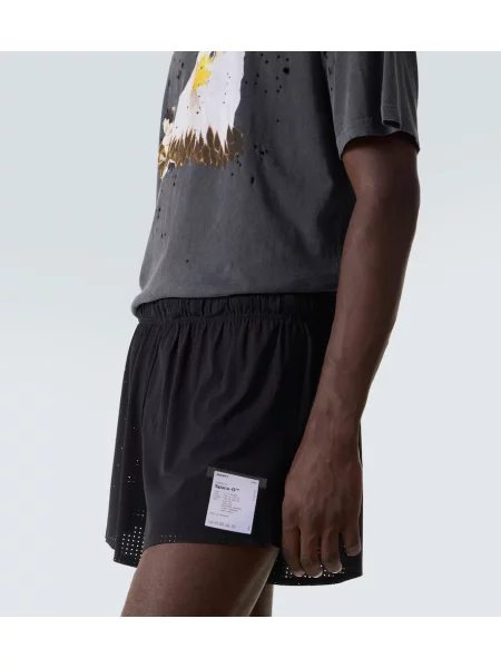 Pantaloni scurți de sport Satisfy negru
