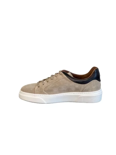 Sneakersy Fratelli Rossetti skórzane beżowe