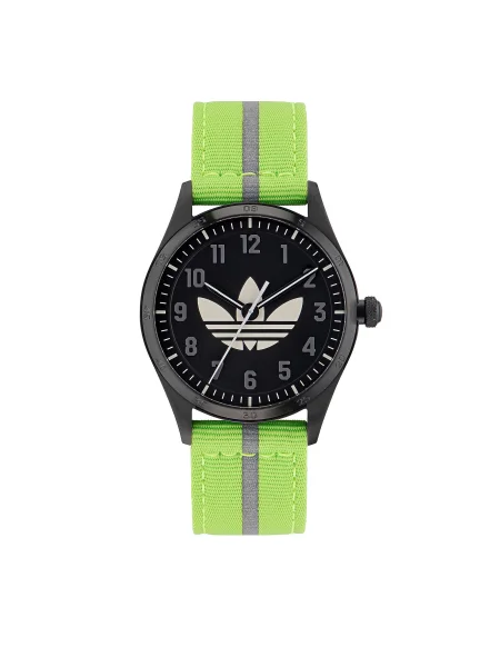 Karóra adidas Originals Code Four Watch Black fekete