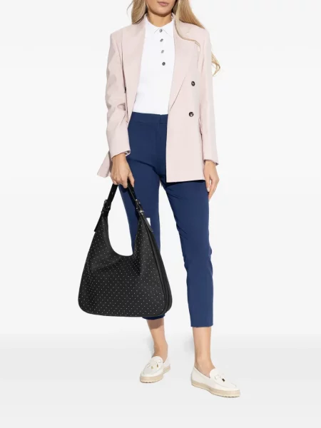Pantaloni Max Mara albastru