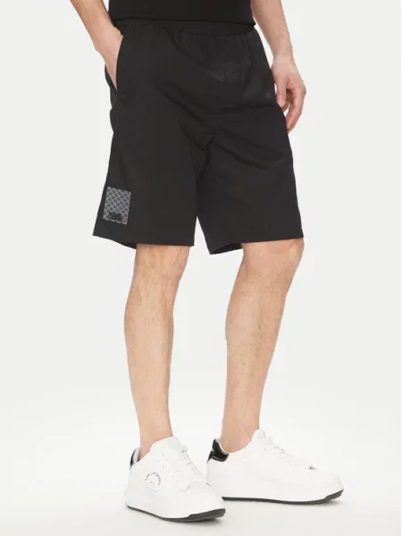 KARL LAGERFELD Pantaloni scurți sport negru