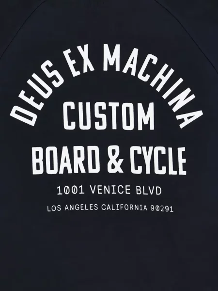 Hanorac crewneck Deus Ex Machina albastru