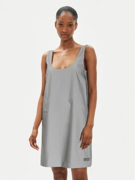 Rochie de zi Petty Reflective gri