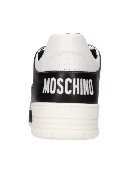 Sneakersy Moschino skórzane