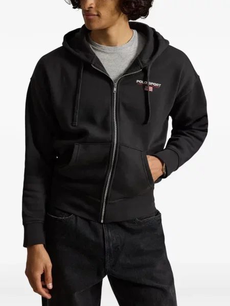 Șosete Polo Ralph Lauren cu model herringbone cu broderie plasă albastru