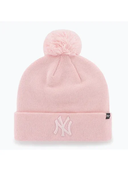 Téli sapka 47 Brand MLB New York Yankees Breakaway pink. Méret: OS rózsaszín