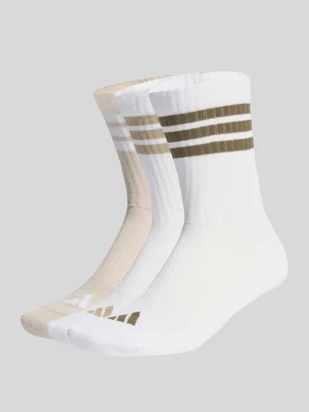 SKARPETY CUSHIONED SPORTSWEAR CREW 3 PAIR PACK białe