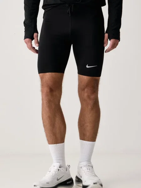 Nike Fast Dri-FIT Brief-Lined Running Tights Black/ Reflective Silv S czarne