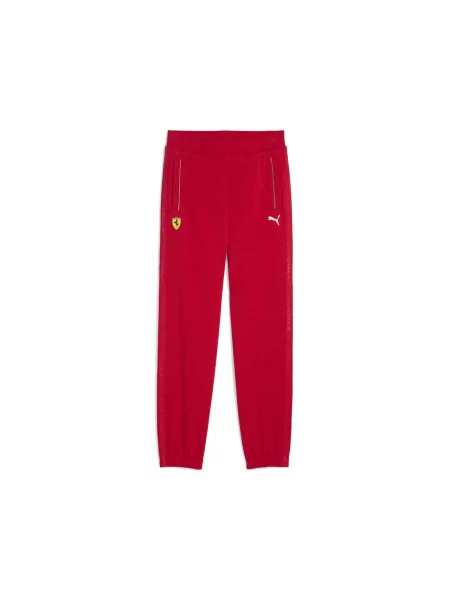 Штани спортивні PUMA Ferrari Race Sweatpants комбінований верх червоний