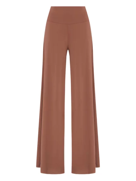 Szerokie spodnie Lygia & Nanny brązowe
