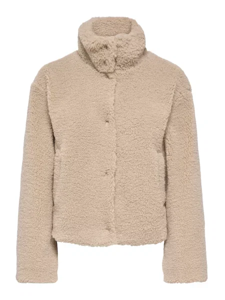 ONLY Jachetă fleece ONLTORA' bej
