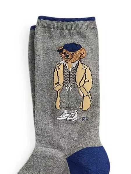 Căciulă Polo Ralph Lauren cu broderie cu două rânduri de nasturi alergare negru