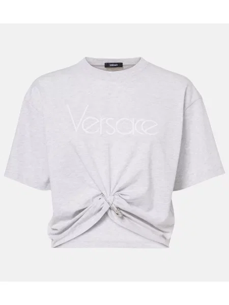 Cropp top Versace gri