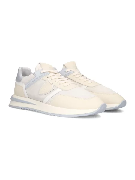 Sneakersy Philippe Model skórzane beżowe