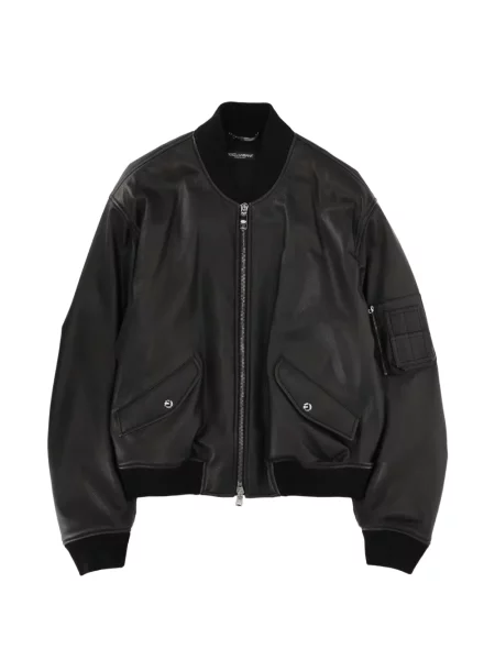 Geanta de piele Dolce & Gabbana negru