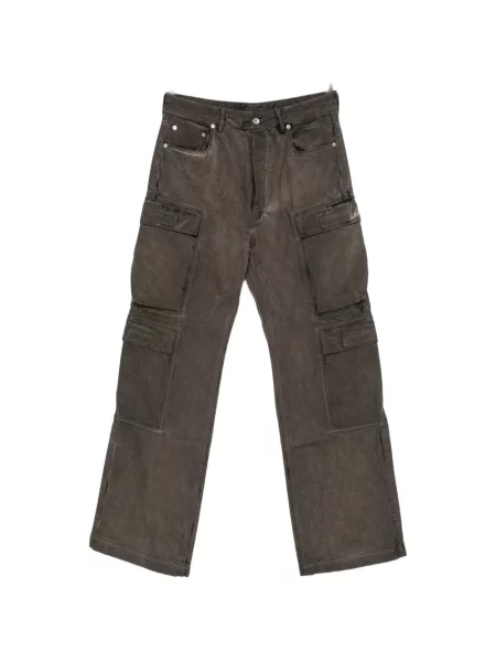 Cu centură blugi Rick Owens Drkshdw gri