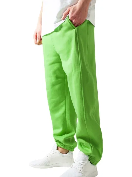 Urban Classics Pantaloni limetă verde