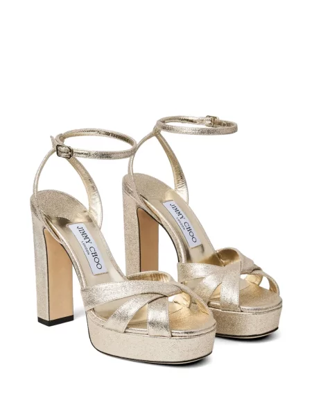 Dirželis sandalai Jimmy Choo su platforma